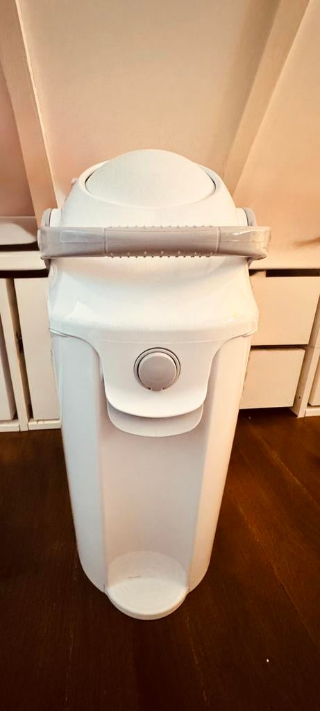 Prémaman - Diaperoo White Diaperoo Luieremmer, Kinderen en Baby's, Badjes en Verzorging, Ophalen, Zo goed als nieuw, Luieremmer