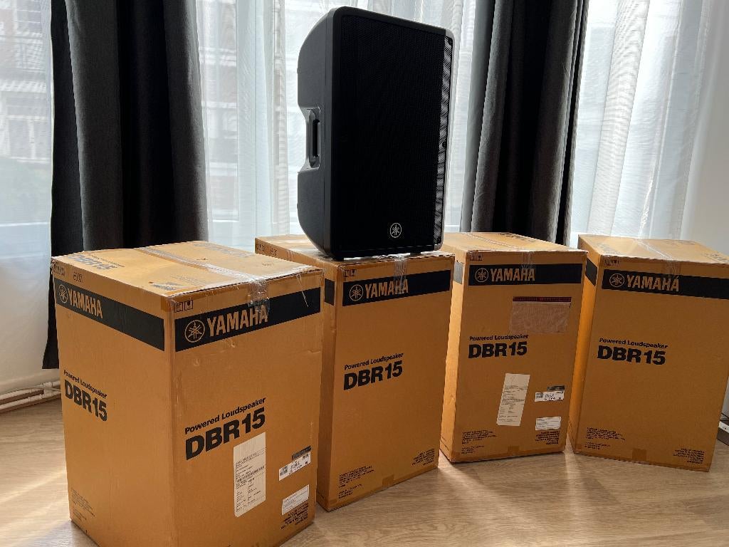 Yamaha DBR 15 – Enceinte Active Professionnelle 1000W, Enlèvement, Neuf