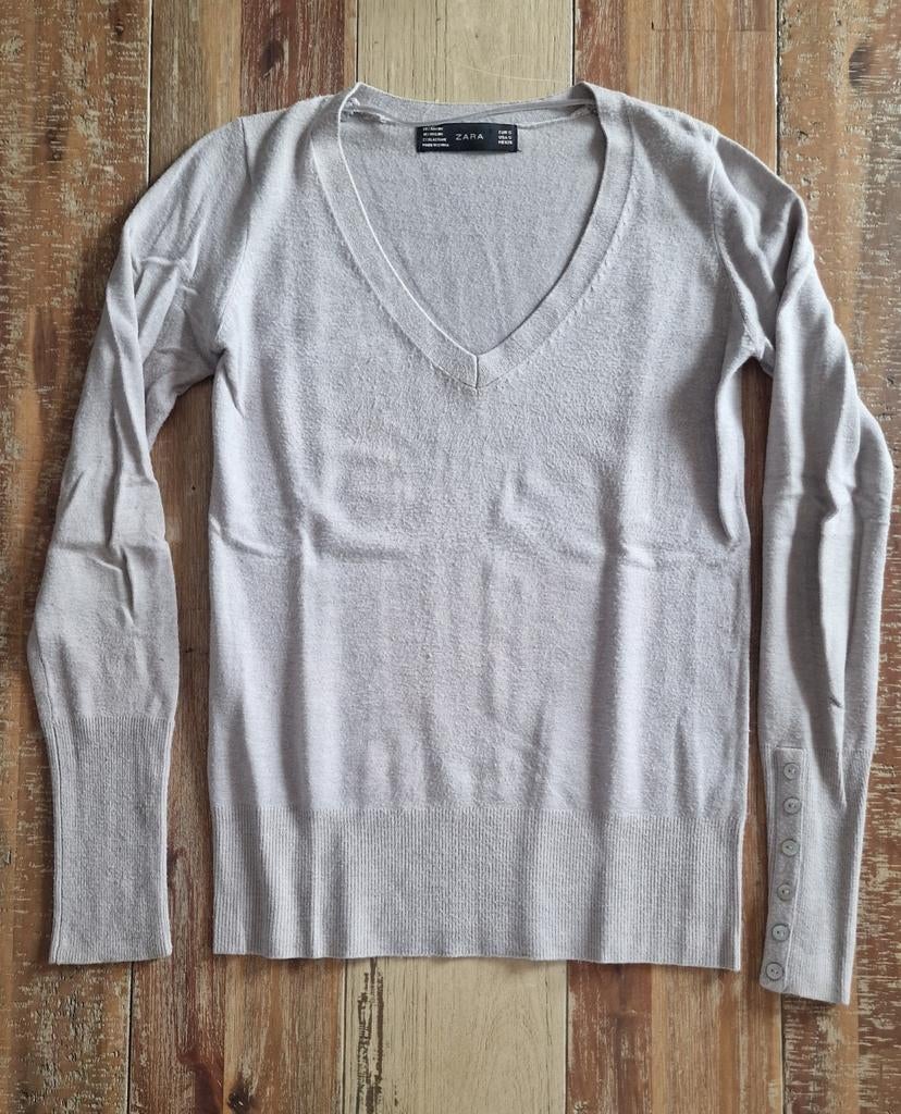 Pull femme Zara S, Gris, Enlèvement ou Envoi, Porté, Zara
