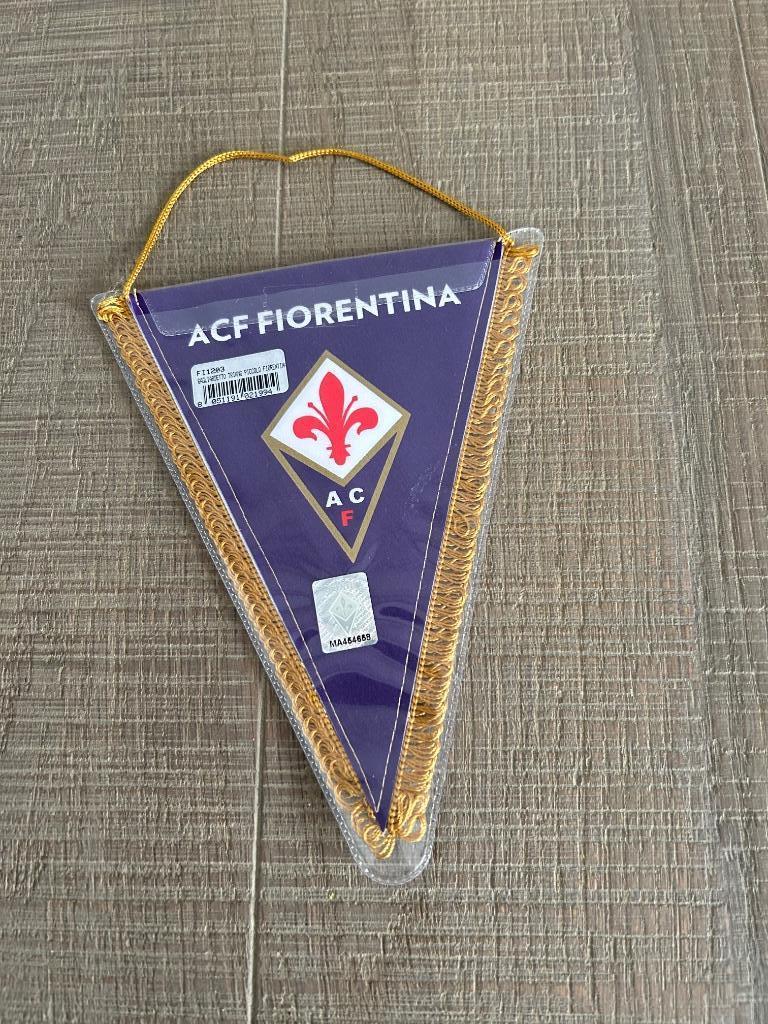 Nieuw! Vlagje ACF Fiorentina, Ophalen of Verzenden, Nieuw, Vaantje of Sjaal