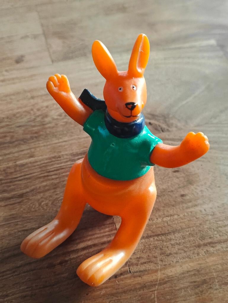 Vintage Walibi Walisport kangoeroe poppetje, Ophalen of Verzenden, Zo goed als nieuw