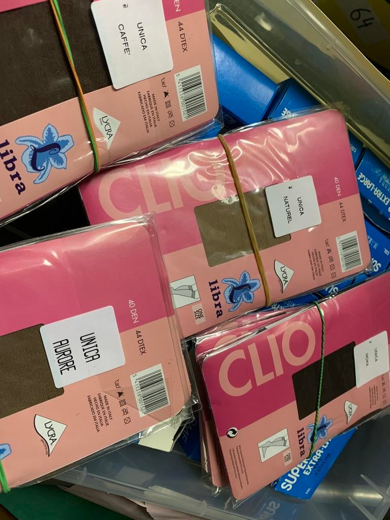 2 kopen + 1 gratis. Kniekousen merk CLIO - 40 denier., Enlèvement, Neuf