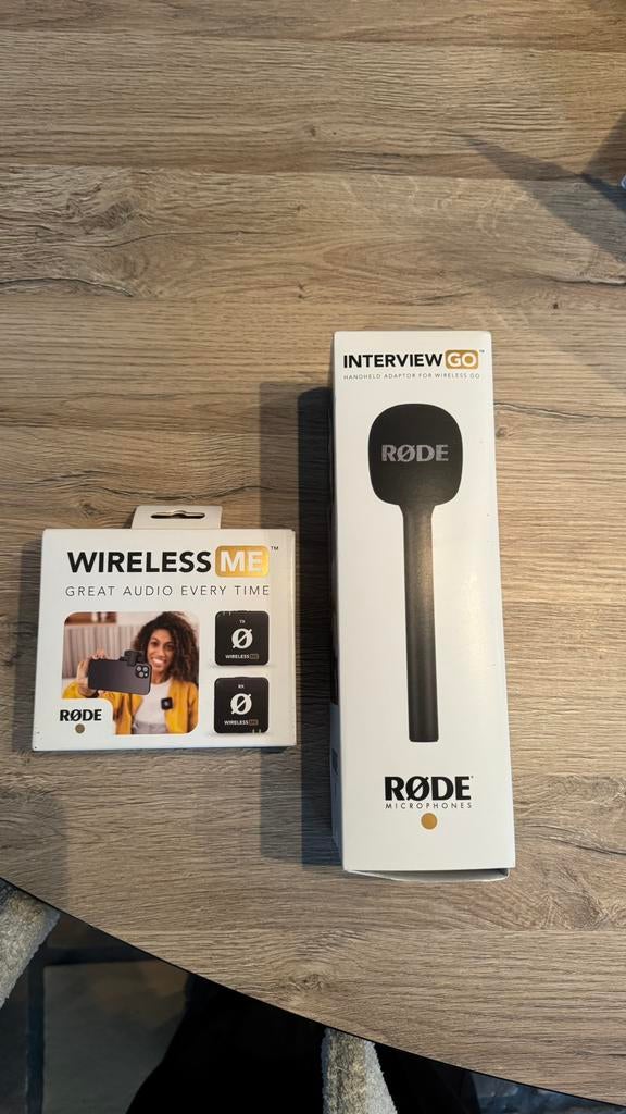 RØDE Wireless ME + RØDE Interview GO, Ophalen, Zo goed als nieuw