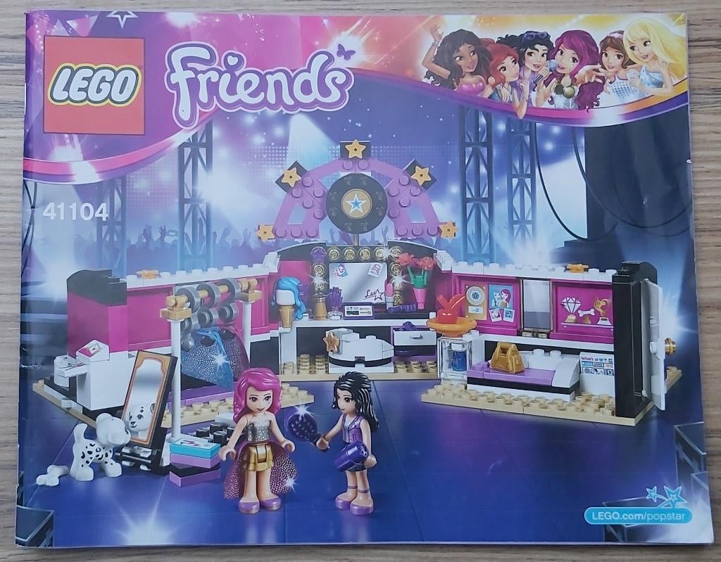 Lego Friends popstar (3 complete sets), Ophalen of Verzenden, Zo goed als nieuw, Complete set, Lego