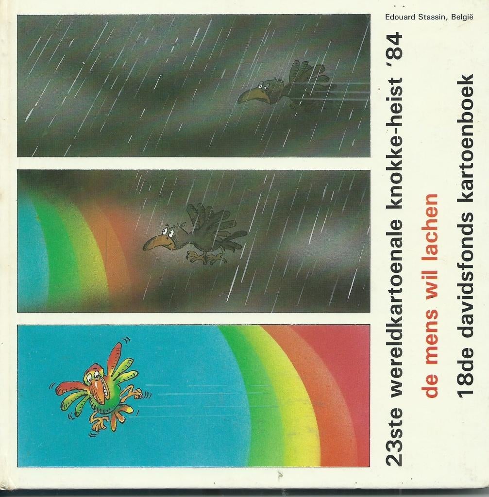 18 de kartoenboek wereldkartoenale 23 1984 knokke heist, Boeken, Humor, Ophalen of Verzenden, Nieuw, Cartoons