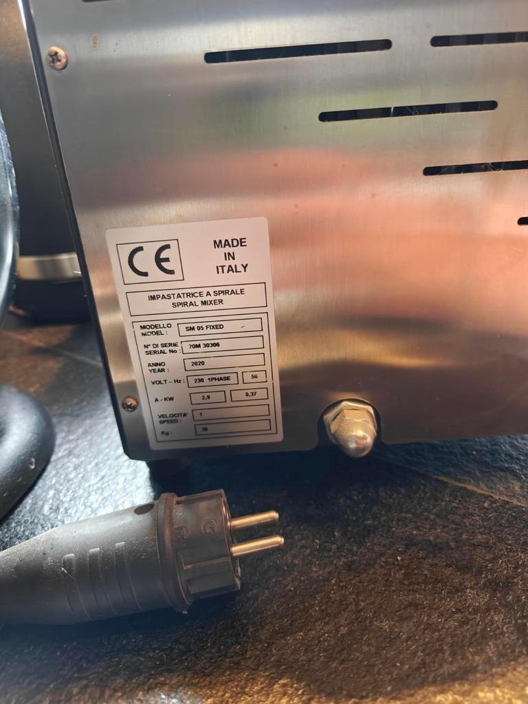 BW SM5 spiraalkneder, Electroménager, Électroménager & Équipement Autre, Comme neuf, Enlèvement