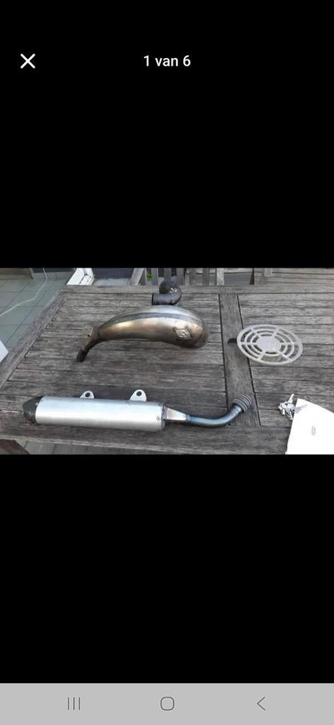 Pot d'échappement Husqvarna KTM, Motos, Enlèvement