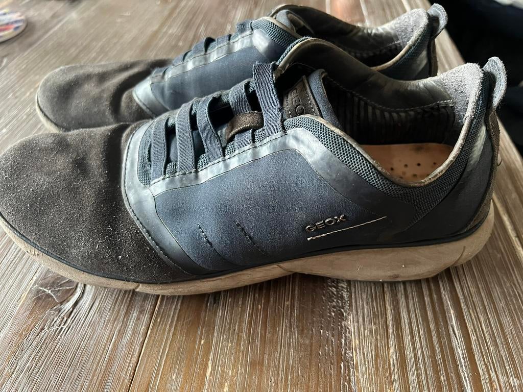 Chaussures Geox bleues taille 43, Enlèvement ou Envoi, Comme neuf, Geox, Bleu