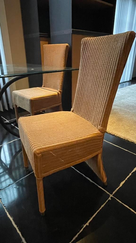 Chaises en osier, Maison & Meubles, Osier ou Rotin, Comme neuf, Brun, Enlèvement