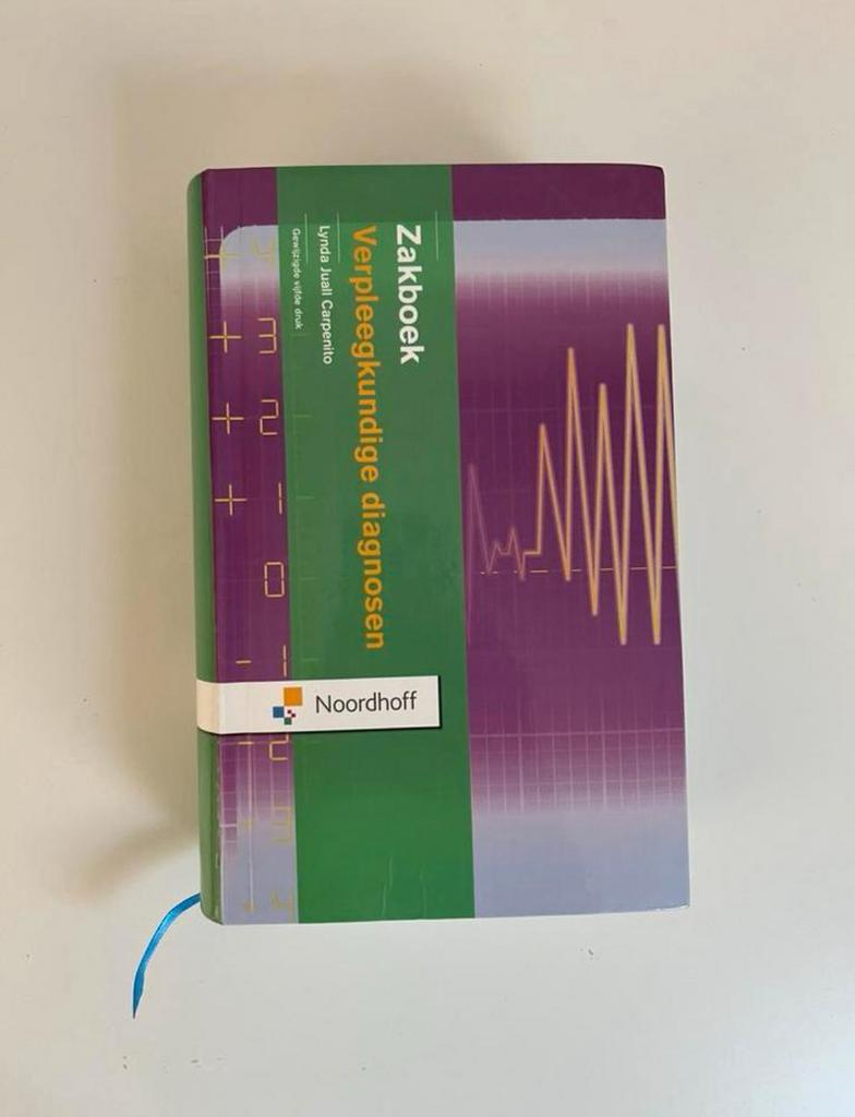 Zakboek verpleegkundige diagnosen, Boeken, Ophalen of Verzenden, Nieuw, Hogeschool