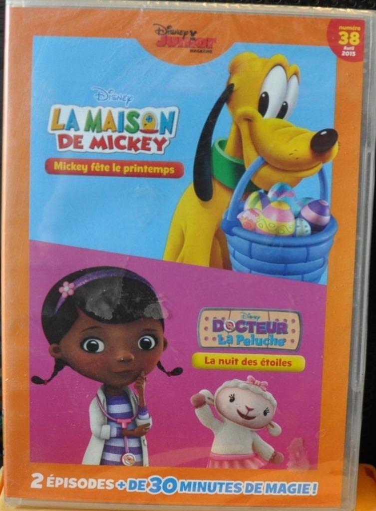 dvd neuf la maison de mickey n38/2 episodes (x20285), Cd's en Dvd's, Dvd's | Kinderen en Jeugd, Nieuw in verpakking, Ophalen of Verzenden