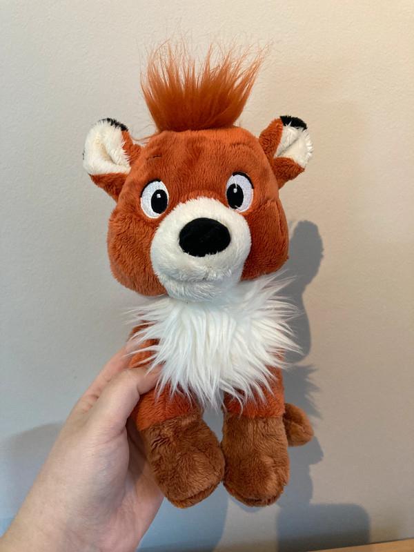 Peluche Rox et Rouky Disney Disneyland Paris, Enlèvement ou Envoi, Utilisé, Peluche