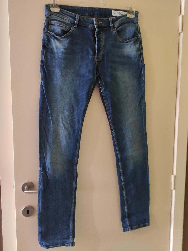 Broek jeans, Blue ridge, W 31 L 34 of maat S, Enlèvement, Porté, Bleu, BLUE RIDGE