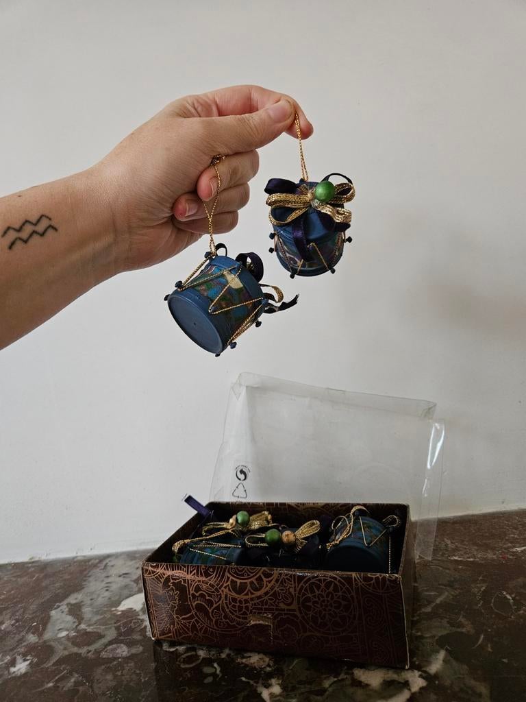 Vintage kerstversiering, Diversen, Kerst, Gebruikt, Ophalen of Verzenden