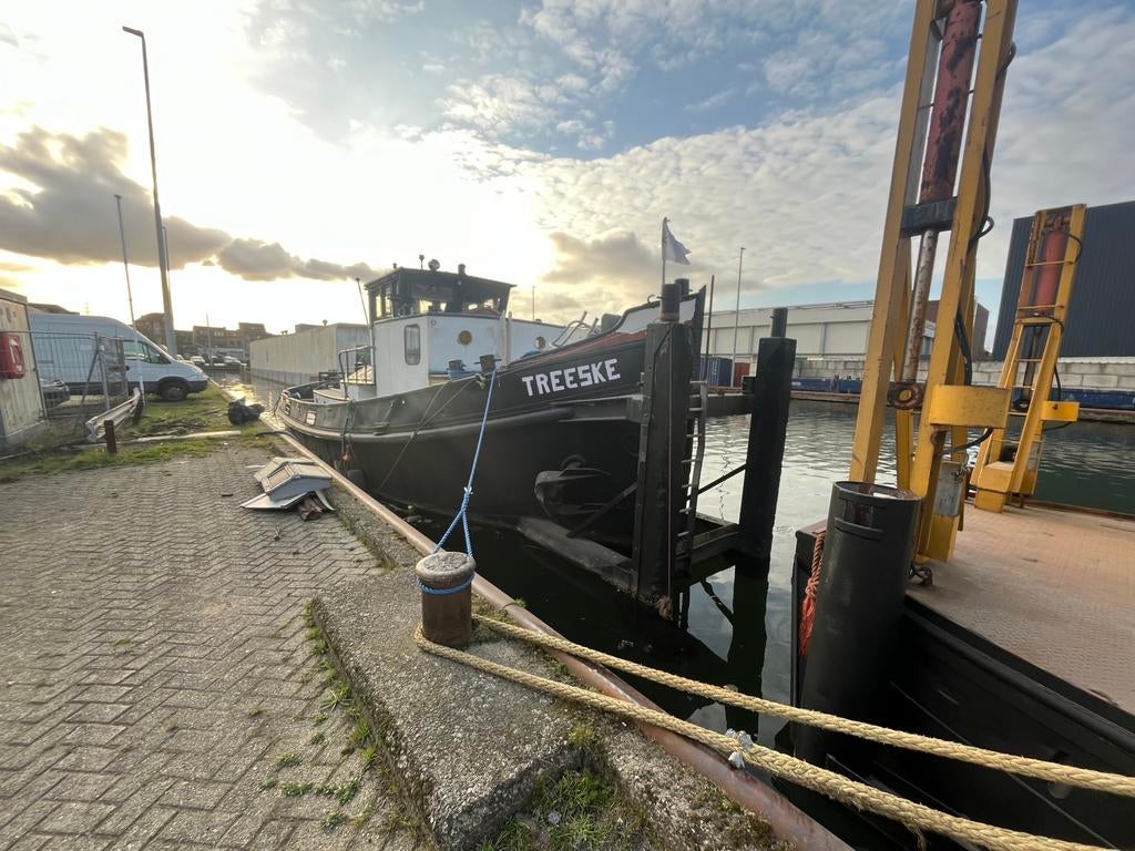 Duwboot, Watersport en Boten, Beroepsscheepvaart, Ophalen, Gebruikt, Sleepboot, 10 tot 25 meter