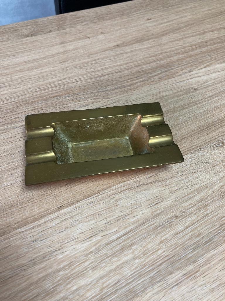 2 koperen asbakken, Antiek en Kunst, Antiek | Brons en Koper, Ophalen of Verzenden, Koper