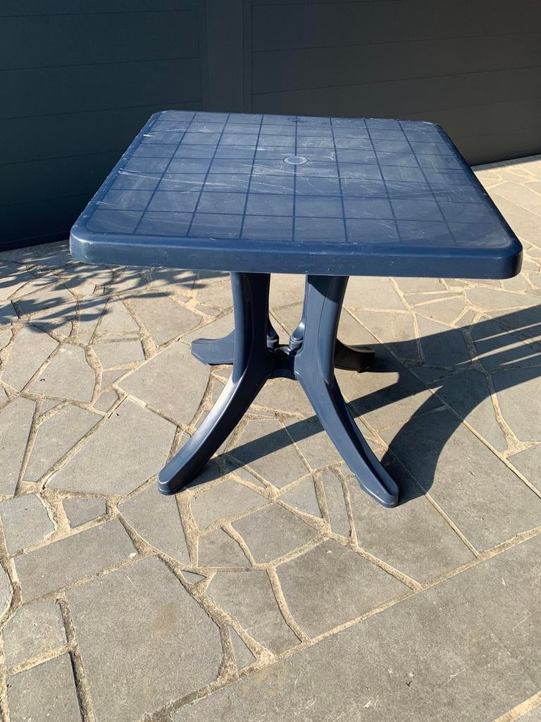 Table de jardin, Tuin en Terras, Tuintafels, Gebruikt, Vierkant, Plastic, Ophalen