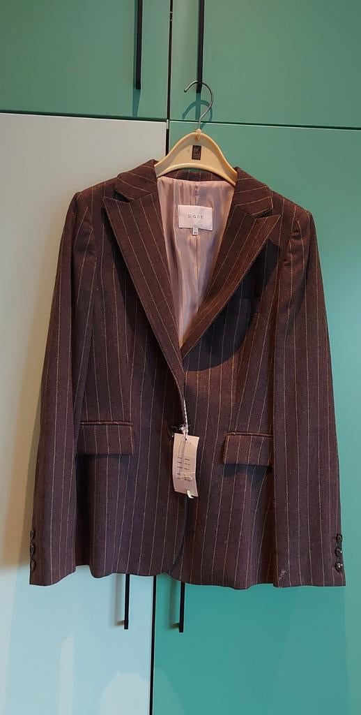 Blazer, gilet, gilet de costume Gigue, Enlèvement ou Envoi, Taille 42/44 (L), Gris