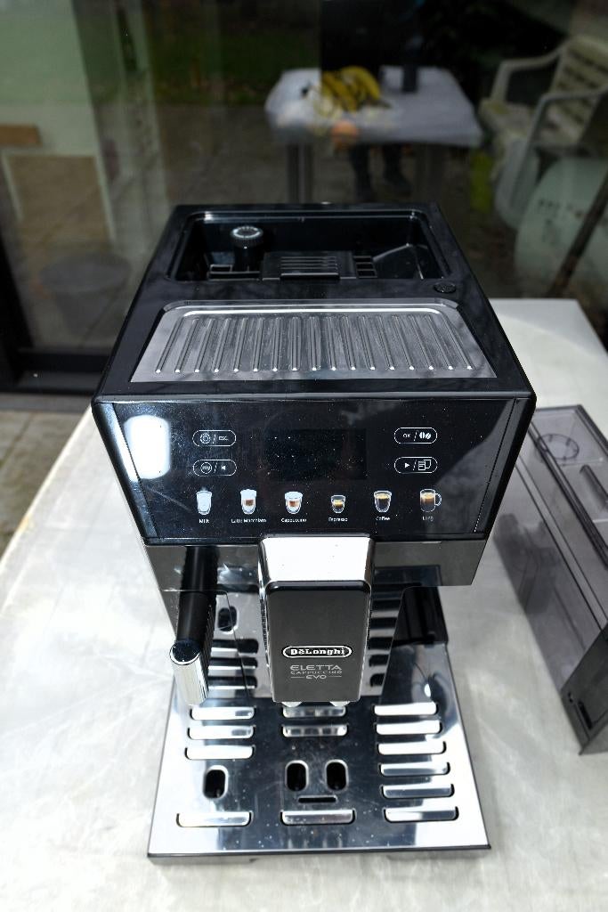 Machine expresso Delonghi ECAM46.860B Eletta Cappuccino EVO, Electroménager, Machine à espresso, Réservoir d'eau amovible, Enlèvement ou Envoi