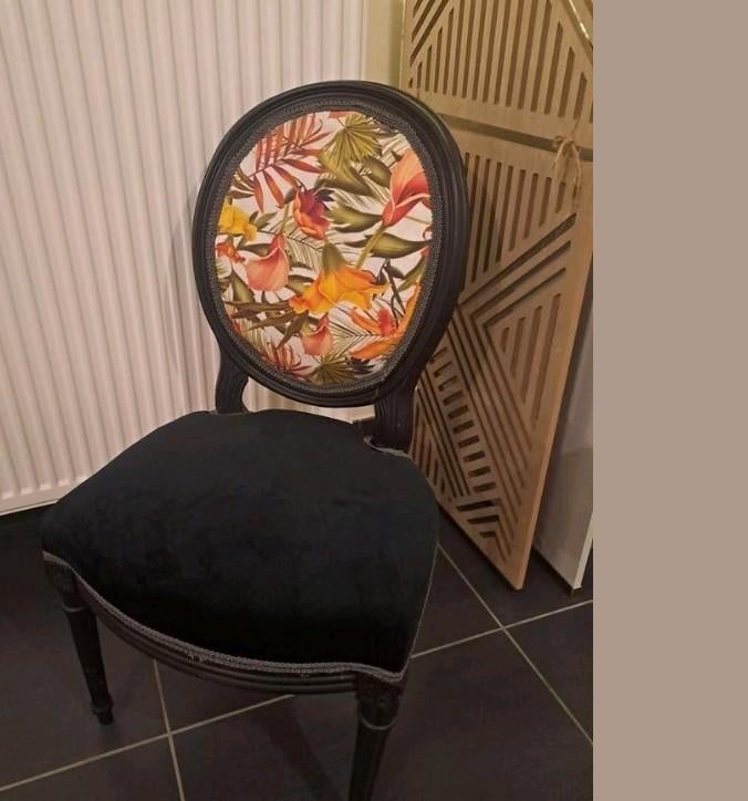 Chaise relookée