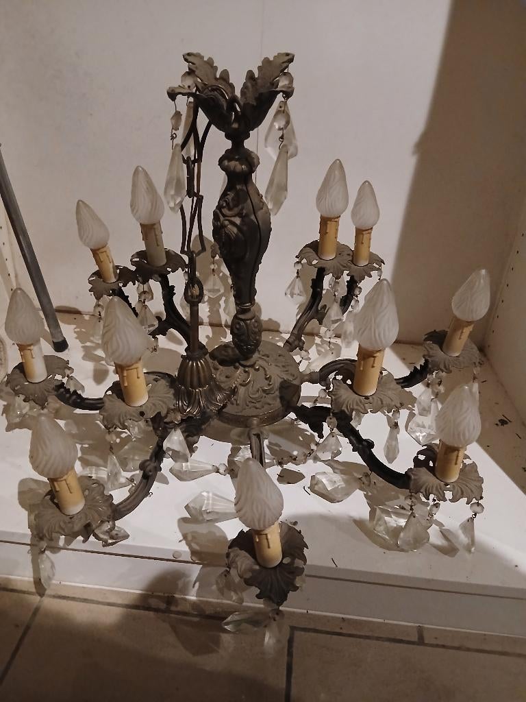 Lustre ancien, Antiquités & Art, Enlèvement, Bronze