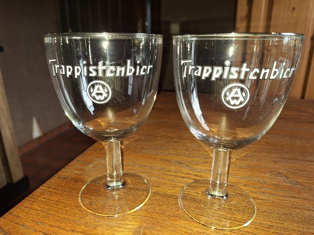 Trappist glazen westmalle. Bieden, Ophalen, Zo goed als nieuw