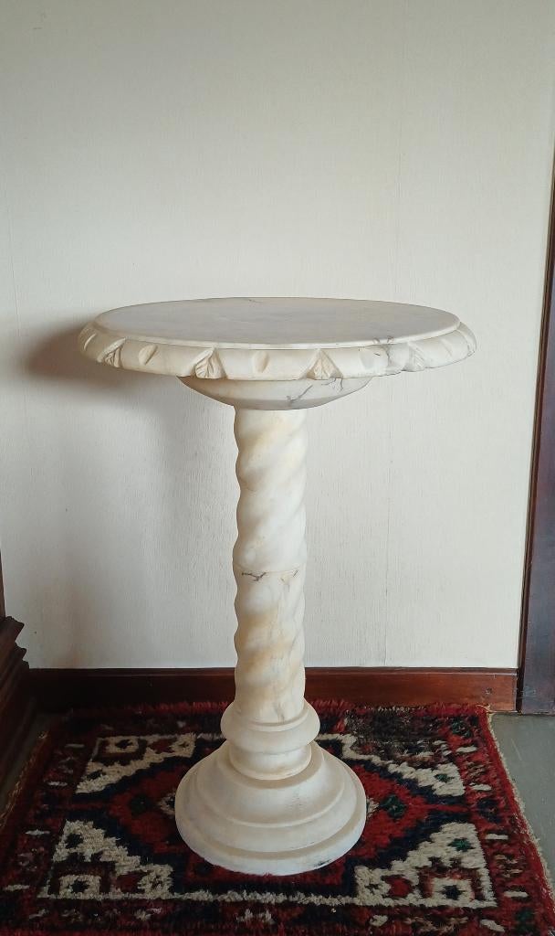 Vintage marmer bijzettafeltje, Ophalen