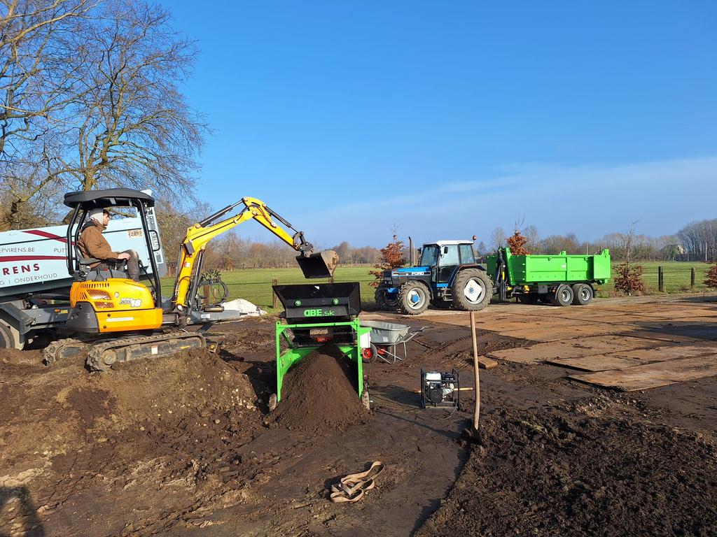 Zeefwerken/zeefwerken, Trottoir