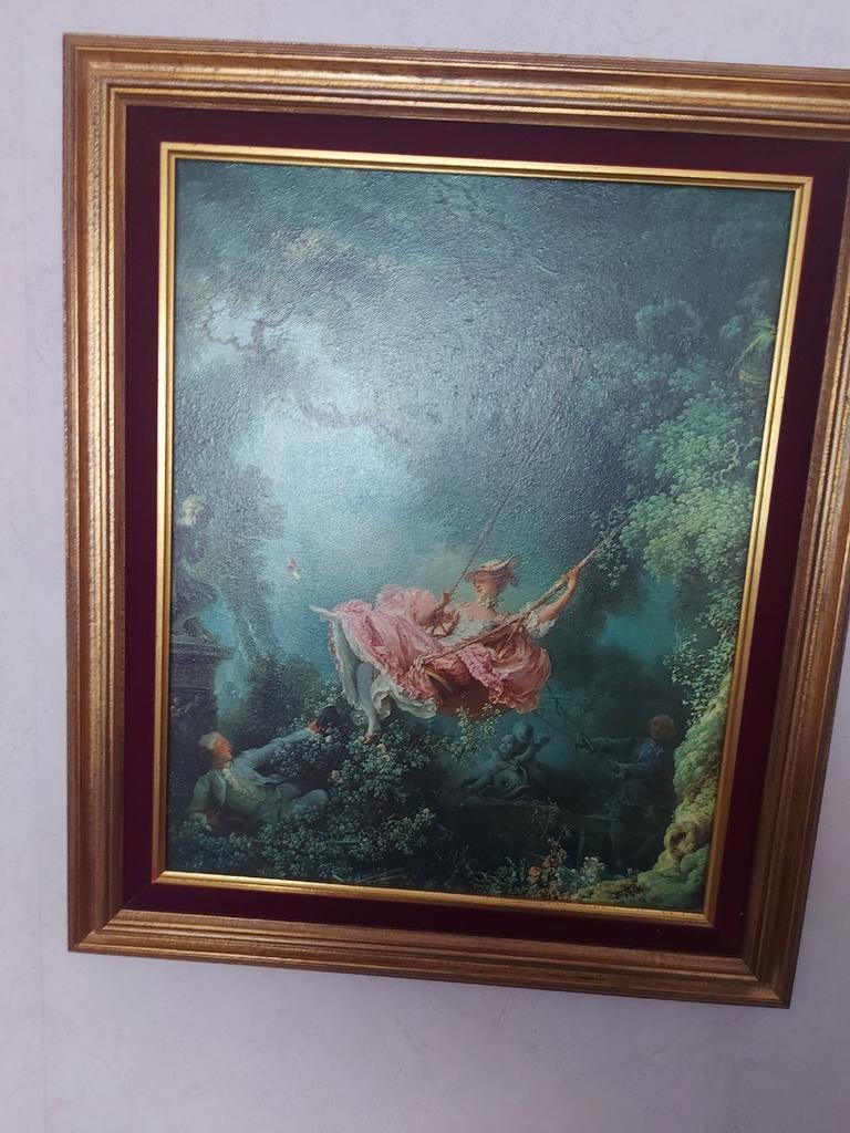 Cadres L'escarpolette et 2 Jeunes filles, Enlèvement