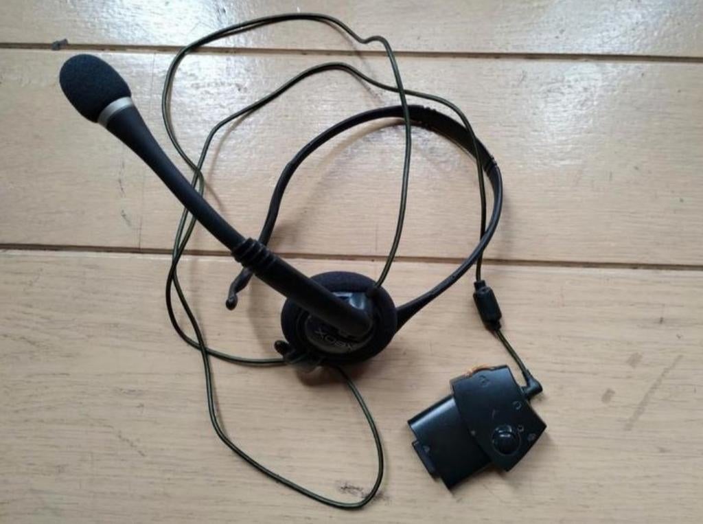 Xbox Communicator Headset (Set A & B), Games en Spelcomputers, Spelcomputers | Xbox Original, Zo goed als nieuw, Ophalen