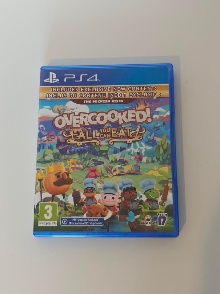 Overcooked - All you can eat, Consoles de jeu & Jeux vidéo, Jeux | Sony PlayStation 4, Enlèvement ou Envoi, Utilisé, À partir de 3 ans