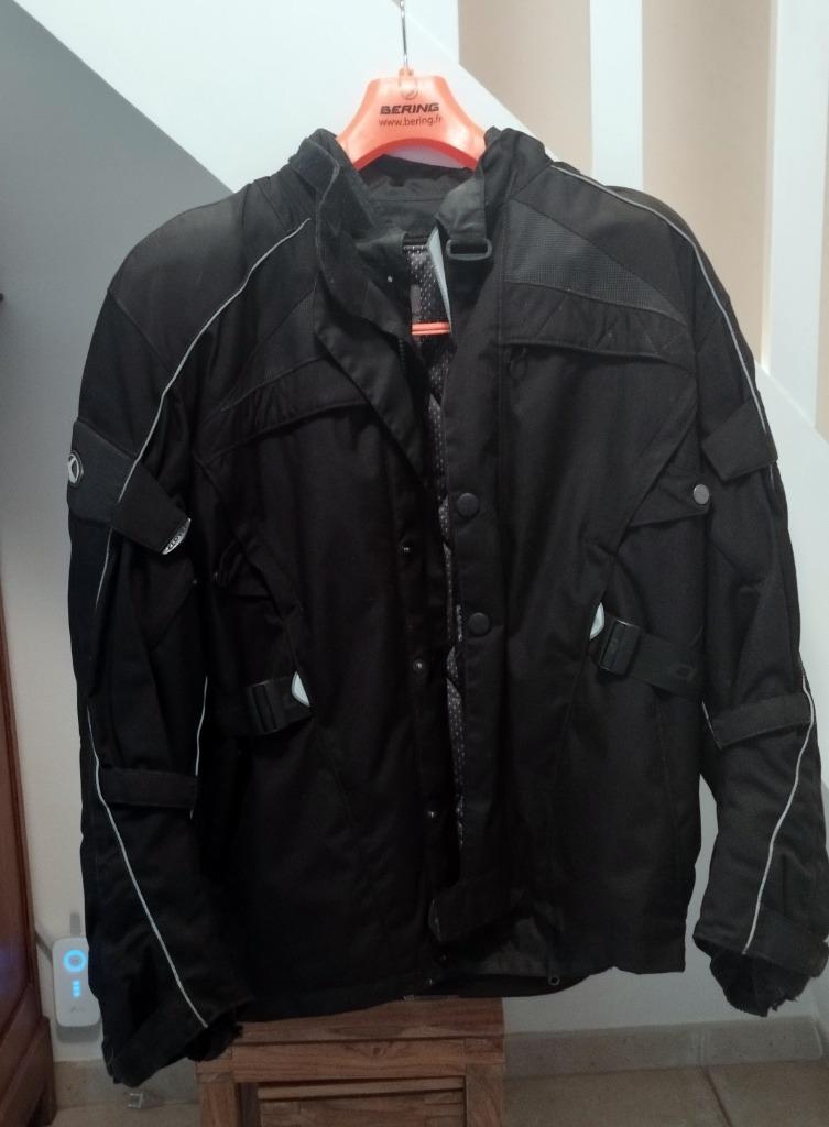 Belle veste moto 'Clover' en cordura, Motos, Enlèvement ou Envoi, Seconde main, Hommes