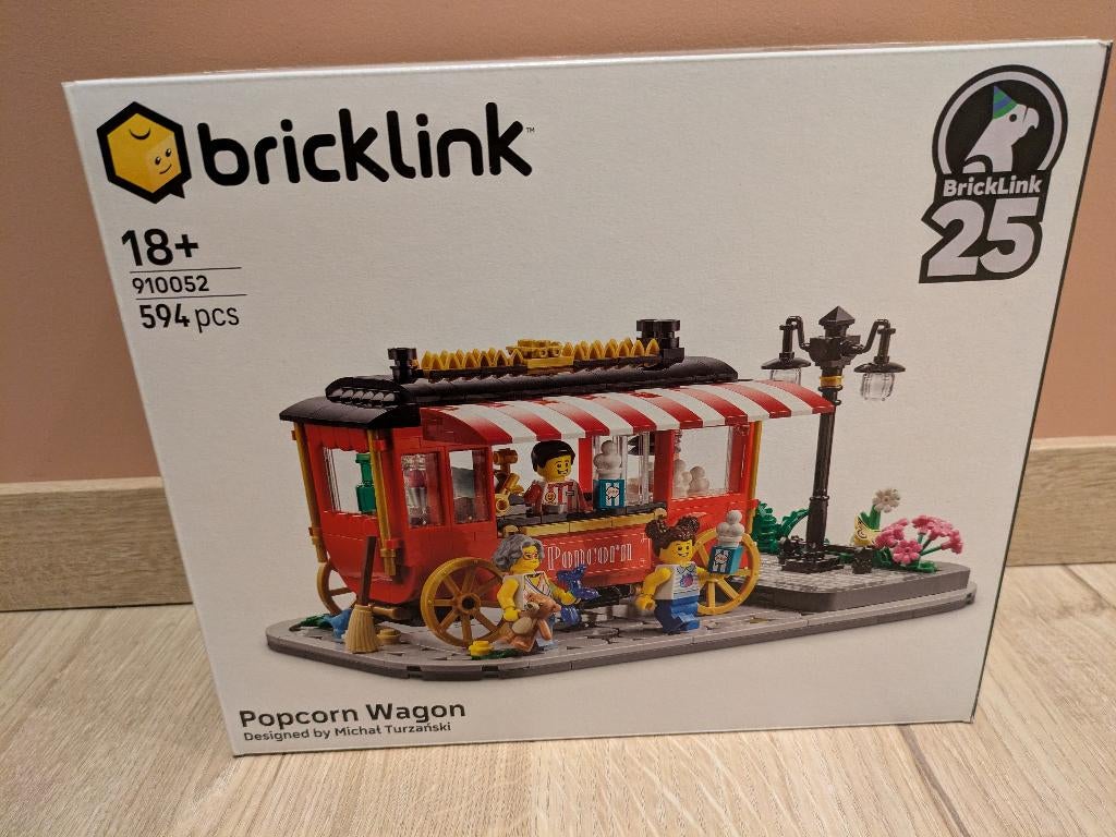 Lego 910052 Popcorn wagon, Ophalen of Verzenden, Nieuw, Complete set, Lego