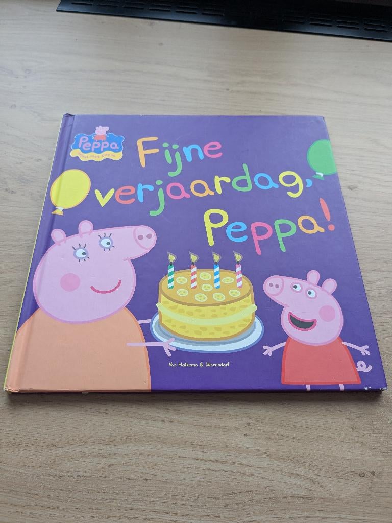 Fijne verjaardag Peppa!  - boek, Gelezen, Fictie algemeen, Jongen of Meisje, Ophalen of Verzenden