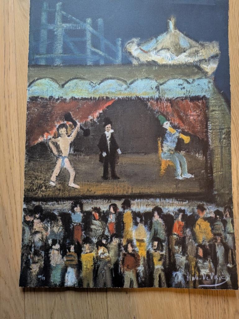 Hubert de vries litho, Antiquités & Art, Enlèvement