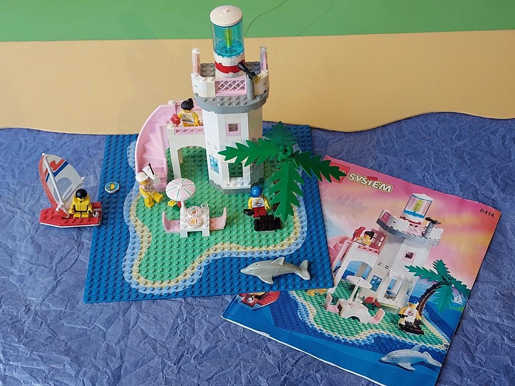 Lego Paradisa 6414 Dolphin Point, Kinderen en Baby's, Speelgoed | Duplo en Lego, Gebruikt, Lego, Ophalen of Verzenden