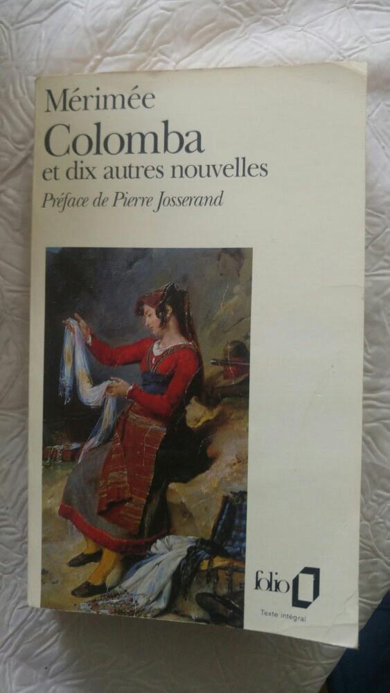 Vintage livre Merimé Colomba et 10 autres nouvelles 1964, Ophalen of Verzenden, Gelezen