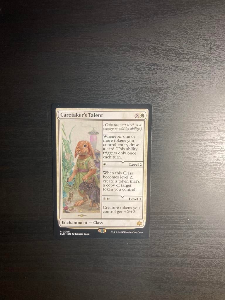 Magic the gathering Caretaker’s Talent, Ophalen of Verzenden, Nieuw, Losse kaart