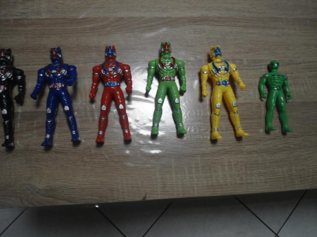 Lot van 6 Oude Beeldjes 5 van 17 CM 1 van 14 CM., Ophalen of Verzenden, Gebruikt, Mens