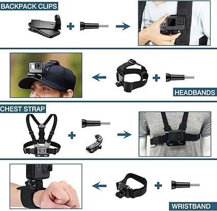 Accessoires voor GoPro Hero 13 | GRATIS LEVERING, Overige merken, -, Verzenden, -