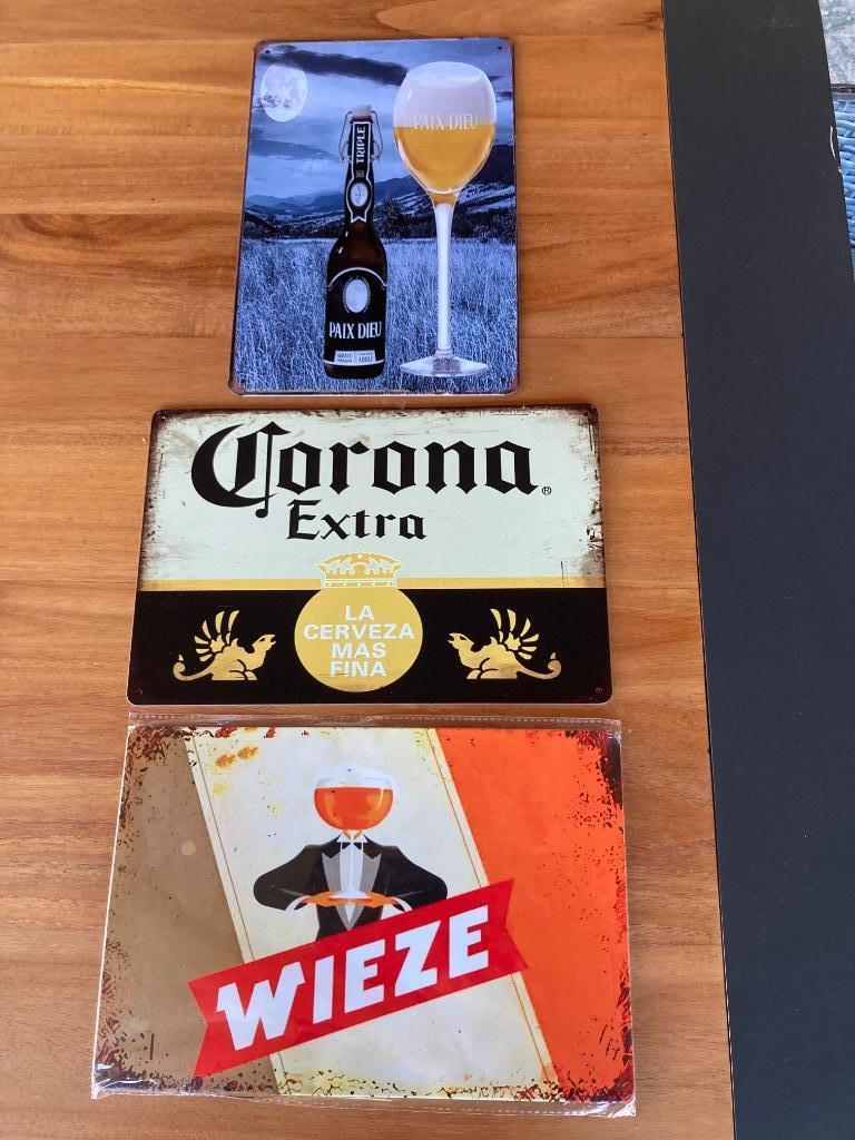 Bier reclameborden, Verzamelen, Merken en Reclamevoorwerpen, Ophalen of Verzenden, Nieuw