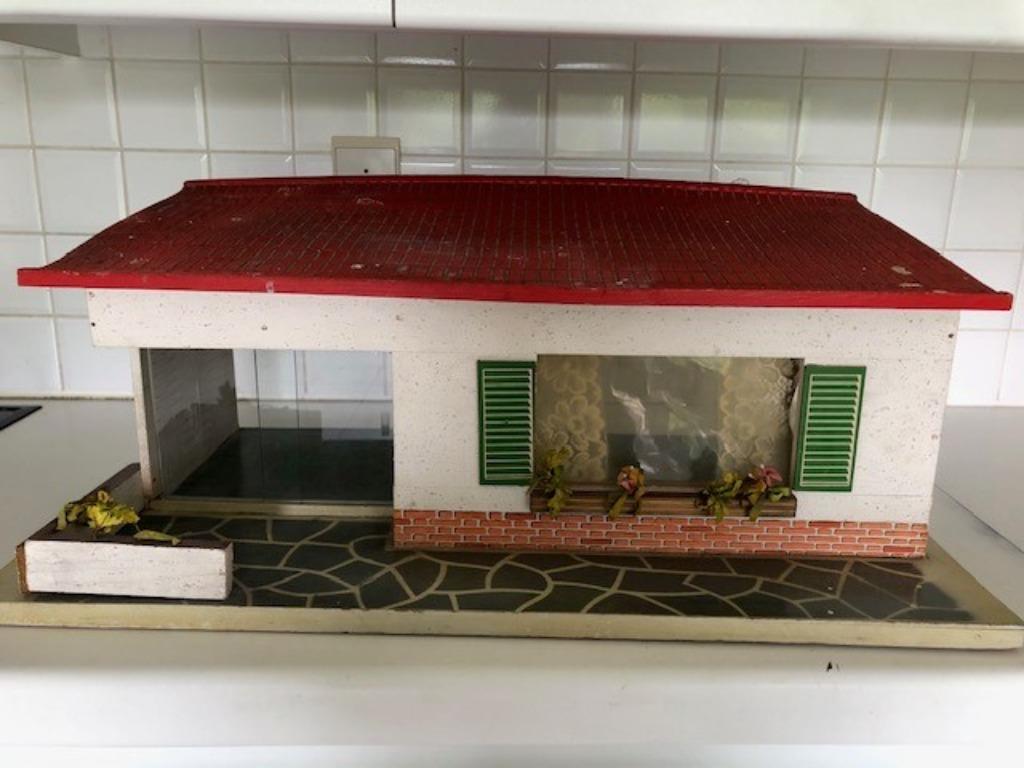 speelgoedhuisje met miniatuurmeubeltjes, Kinderen en Baby's, Ophalen, Gebruikt, Poppenhuis