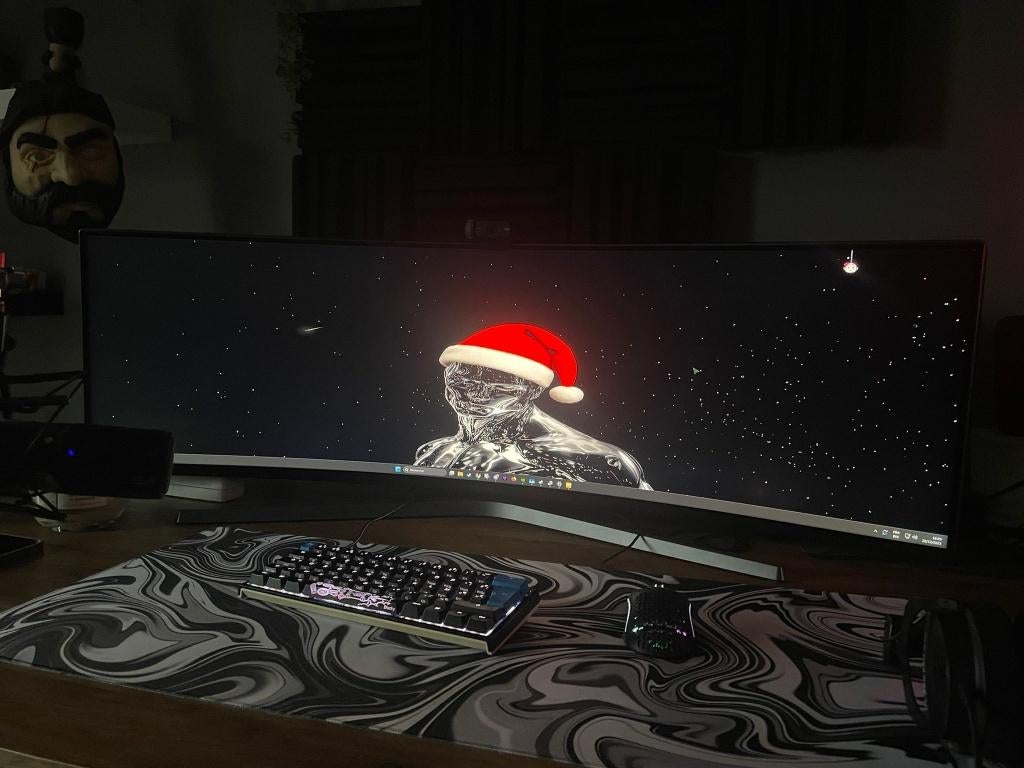 Ecran Samsung C49hG9x, Gaming, Inclinable, 1 à 2 ms, VA