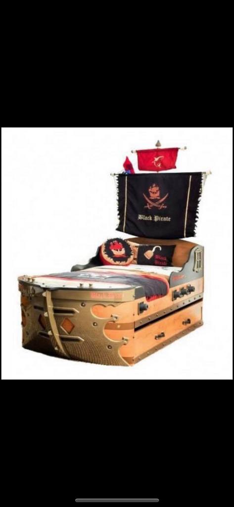 Chambre pirate - chambre pirate - lit/lit, Maison & Meubles, Chambre à coucher | Chambres à coucher complètes, Enlèvement, Comme neuf