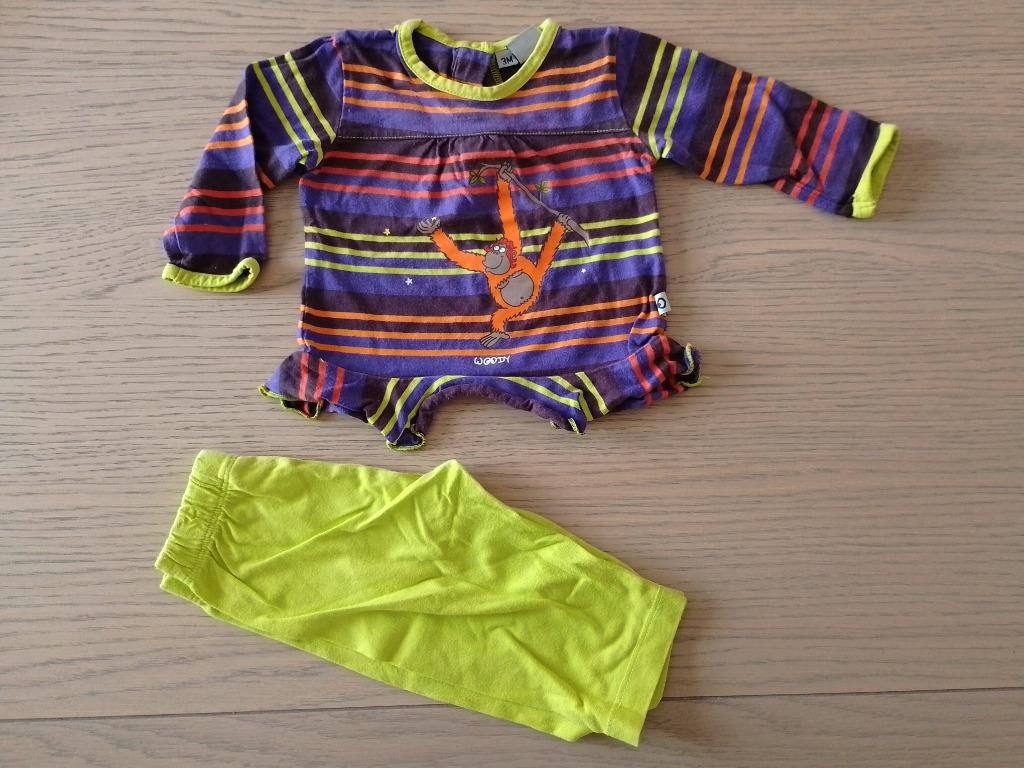 Pyjama meisje maat 62, Kinderen en Baby's, Babykleding | Maat 62, Ophalen, Nacht- of Onderkleding, Meisje, Zo goed als nieuw