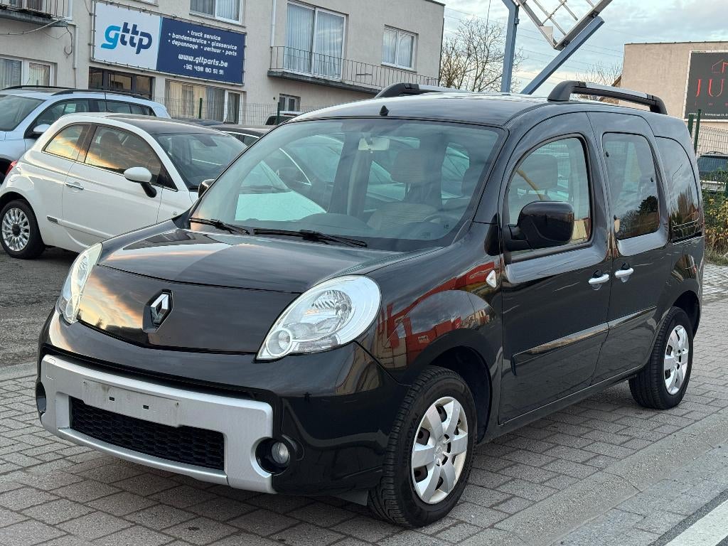 Renault Kangoo 1.6 Benzine 78kw/106pk 150.000 km, Auto's, Voorwielaandrijving, Euro 5, Beige, Zwart