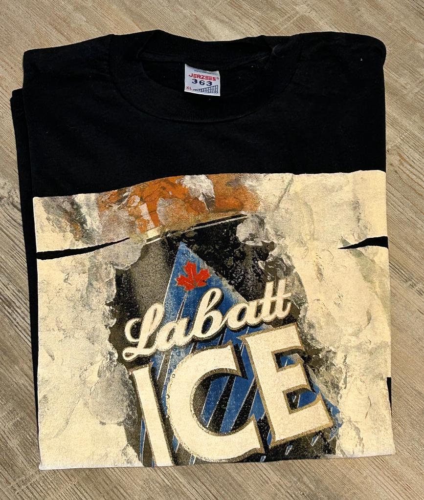 Labatt Ice Beer T-Shirt , Maat XL, Verzamelen, Biermerken, Ophalen, Nieuw, Kleding, Overige merken