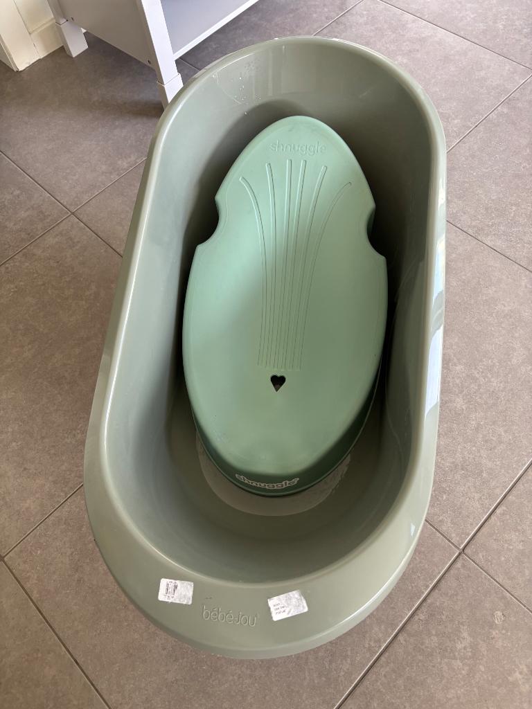 Baby bad + snuggle support, Kinderen en Baby's, Badjes en Verzorging, Ophalen, Zo goed als nieuw, Badje, Bébé-jou