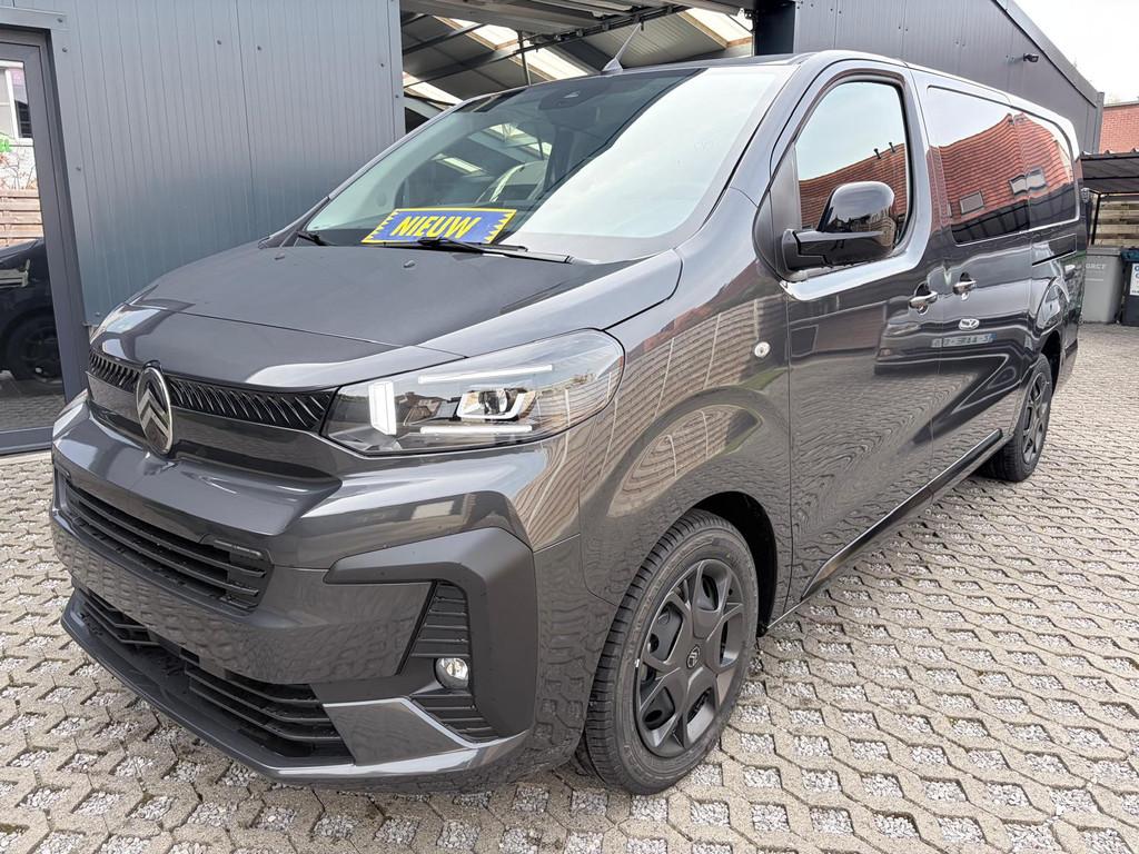 Citroën Jumpy 6 plaatsen - NIEUW/AUTOMAAT - 32148€+, Auto's, Citroën, Stof, 4 cilinders, Zwart, Bedrijf