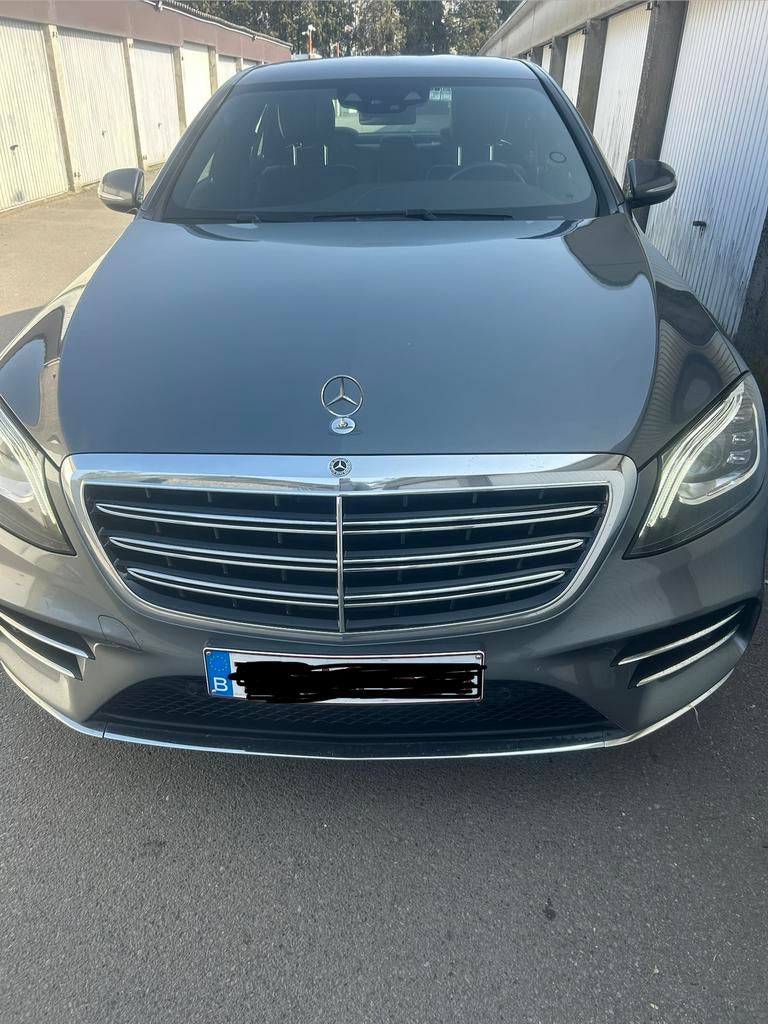 Mercedes-Benz S350 Diesel, Autos, Cuir, Argent ou Gris, Achat, Carnet d'entretien